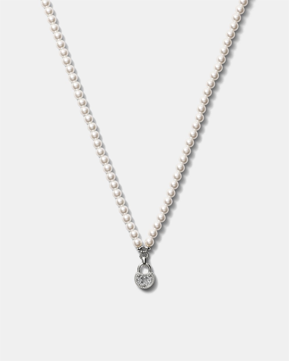 Lockette Pearl Necklace