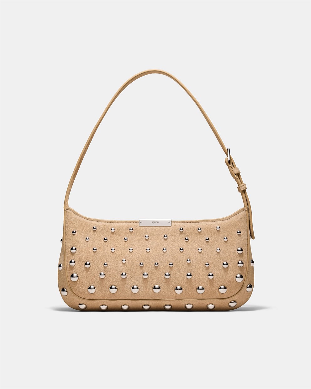 Cove Slim Studded Shoulder Bag