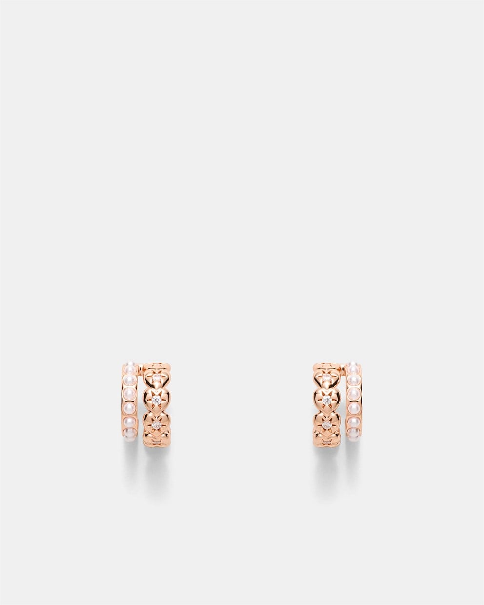 Westlyn Heart Duo Hoop Earrings
