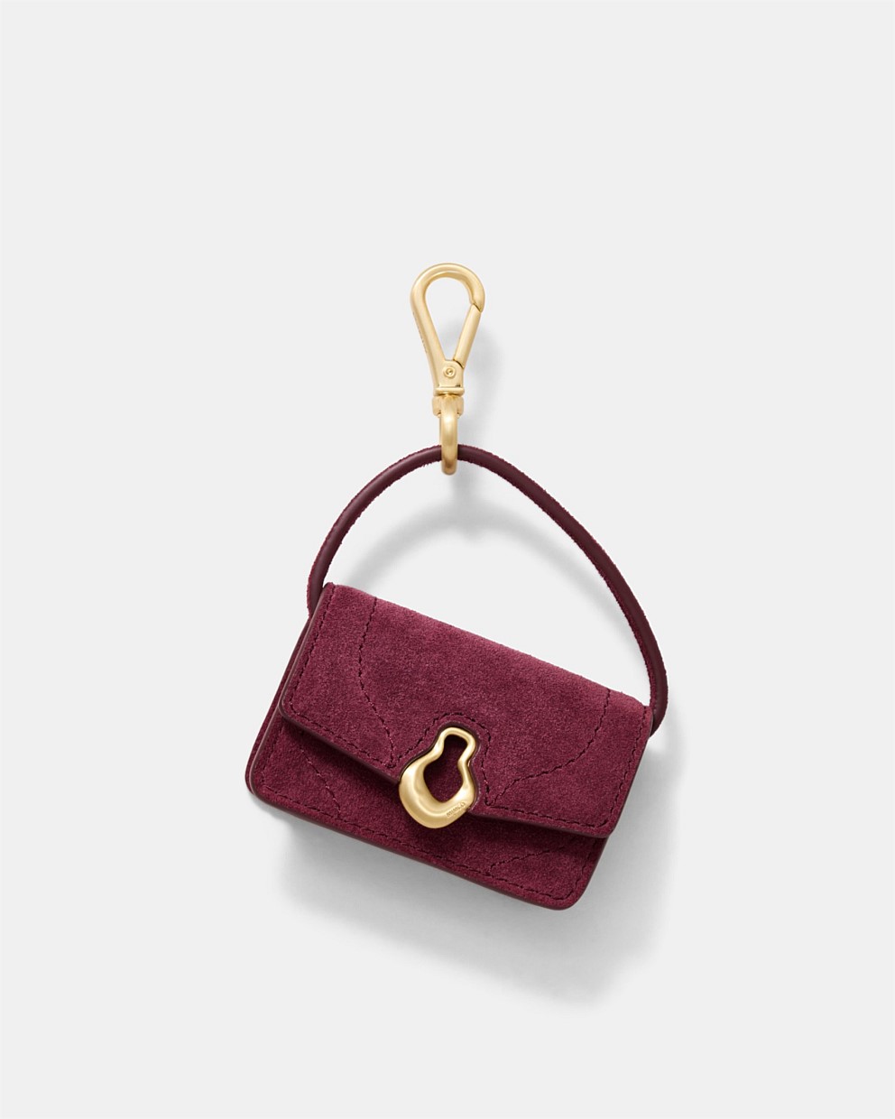 Shield Mini Bag Charm