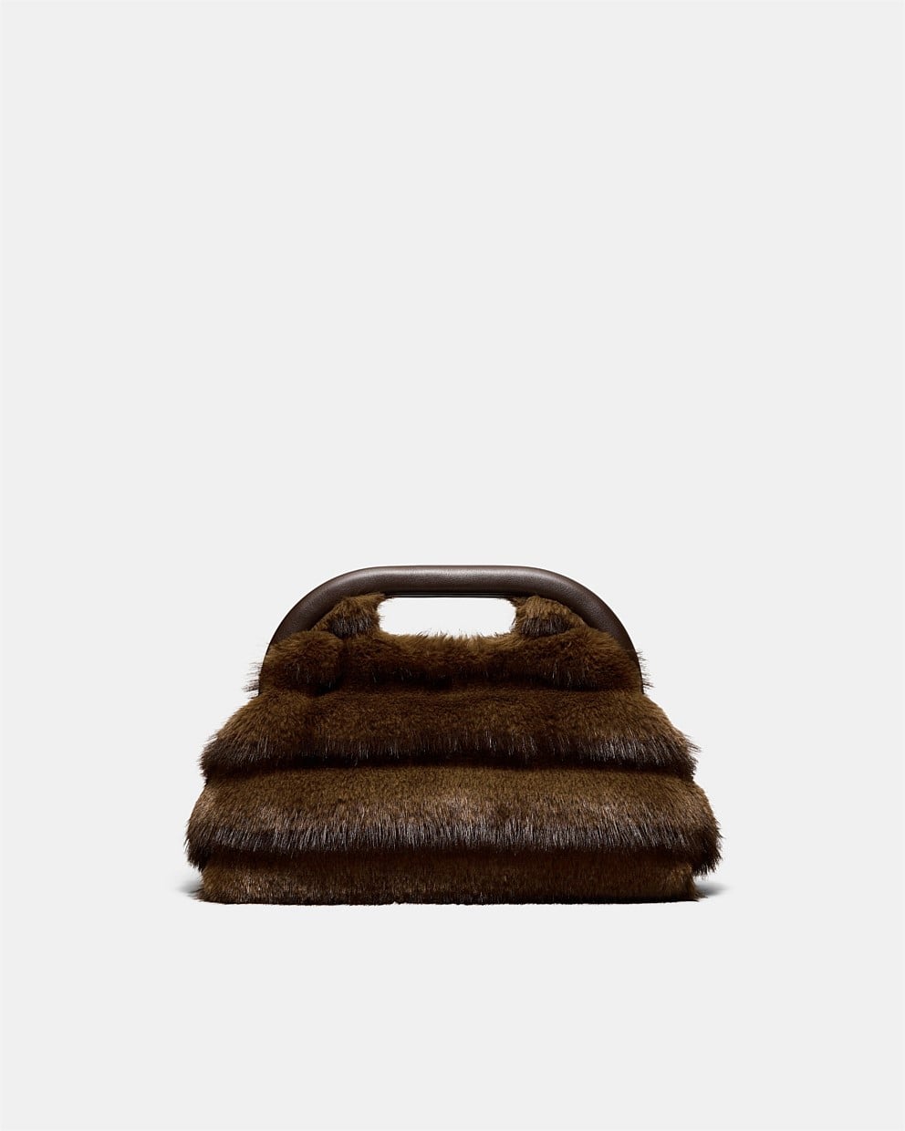 Faux Fur Frame Bag