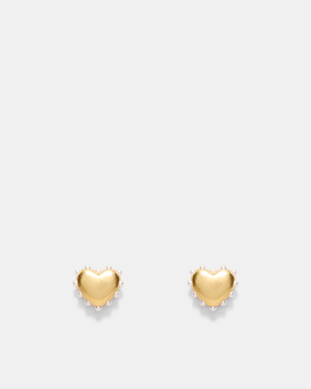 Adore Heart Stud Earrings