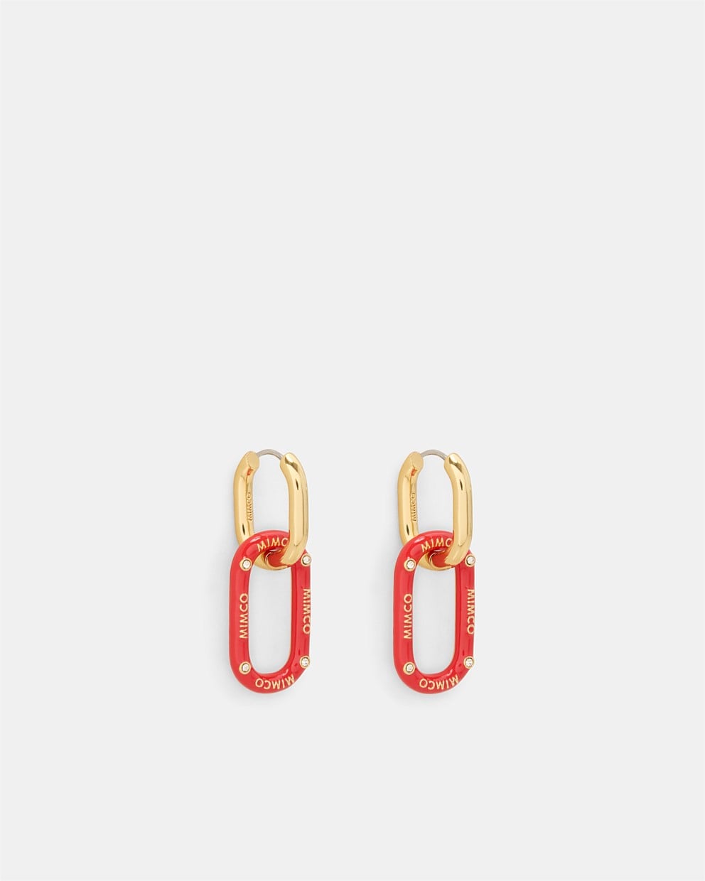 Linked Up Huggie Earrings