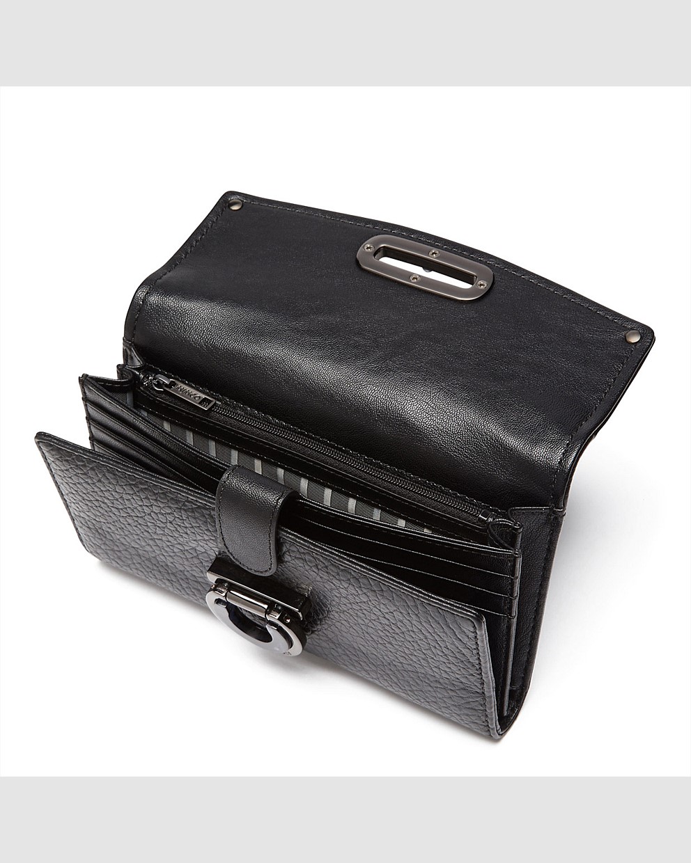 Black MOONTIDE LARGE WALLET Sale Mimco