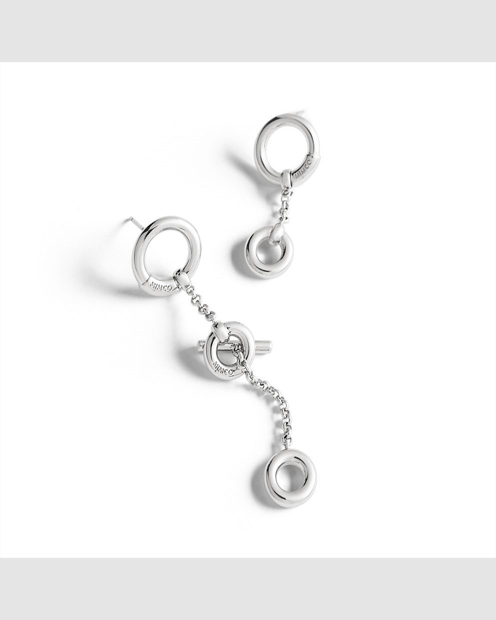 INTERLINK DROP EARRINGS