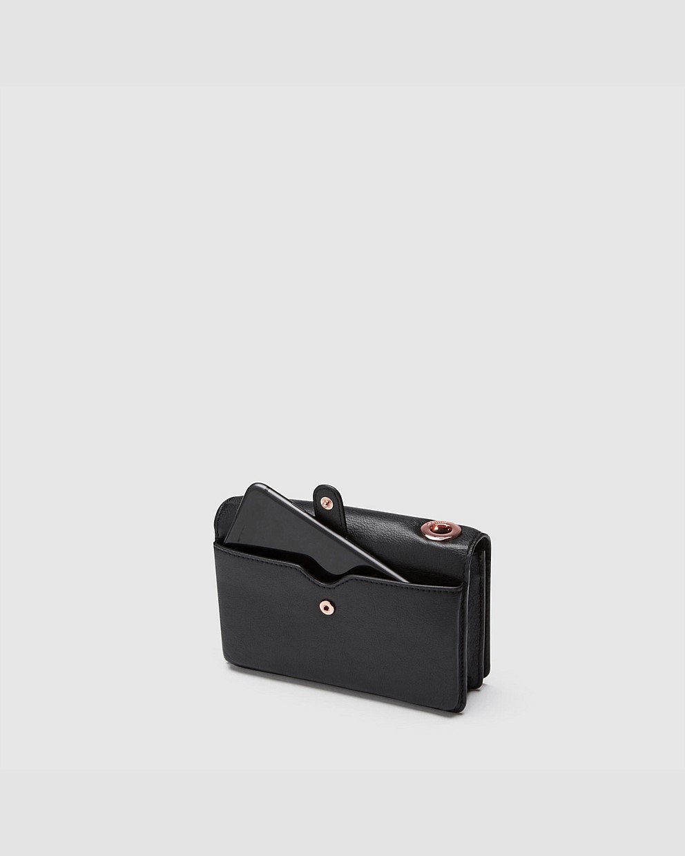 LEATHER ETERNITY WALLET ON CHAIN