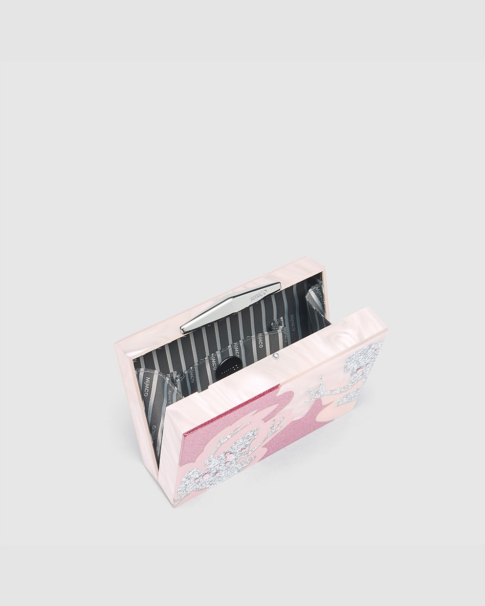 AZUREUS HARDCASE EVENING CLUTCH BAG