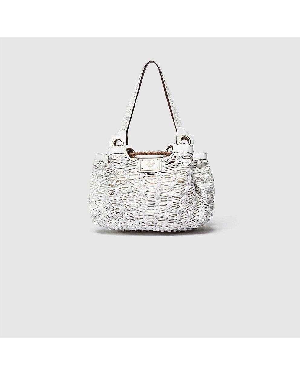 LEATHER SELVA BUCKET BAG
