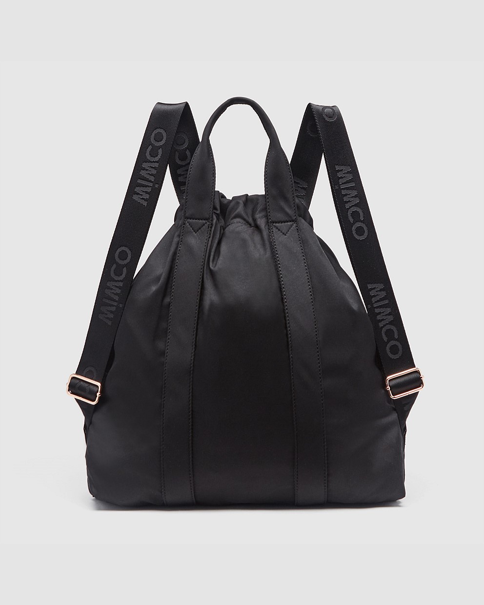 Black SERENITY PACKABLE BACKPACK - Bags | Mimco