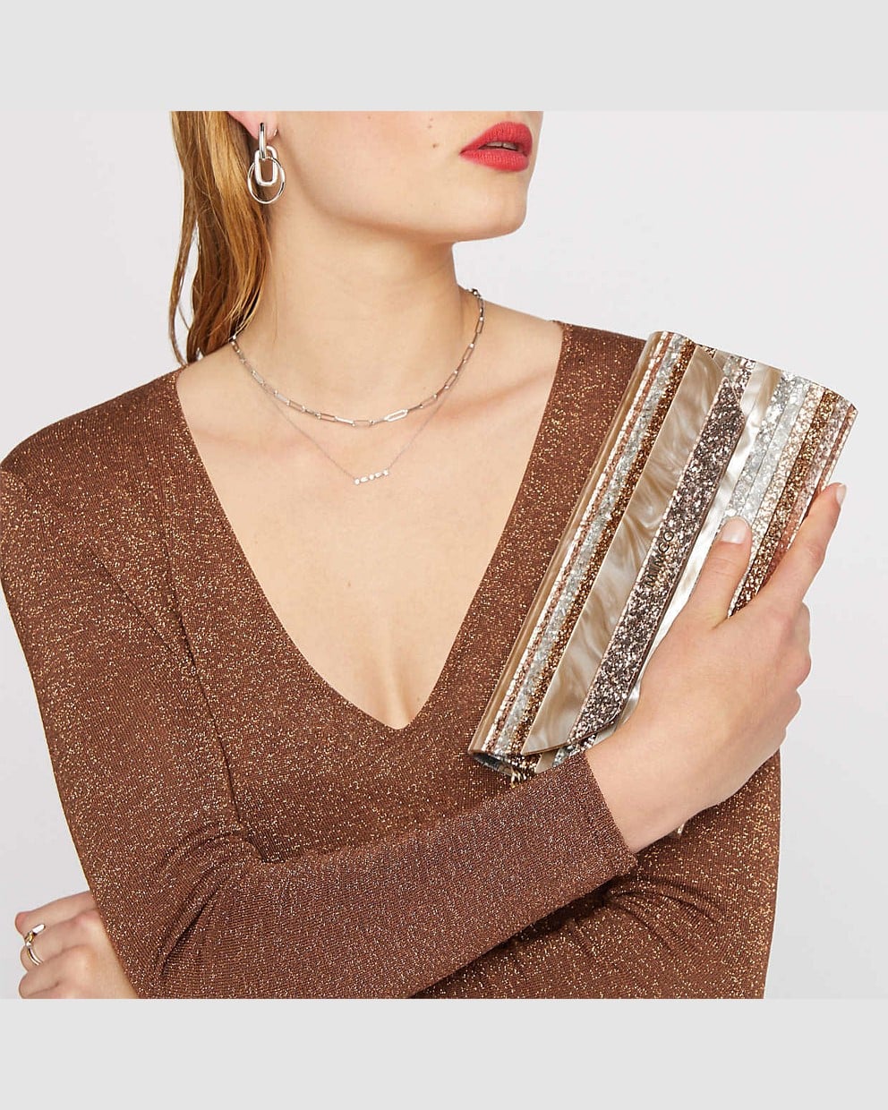 Radiate Clutch Evening Bag