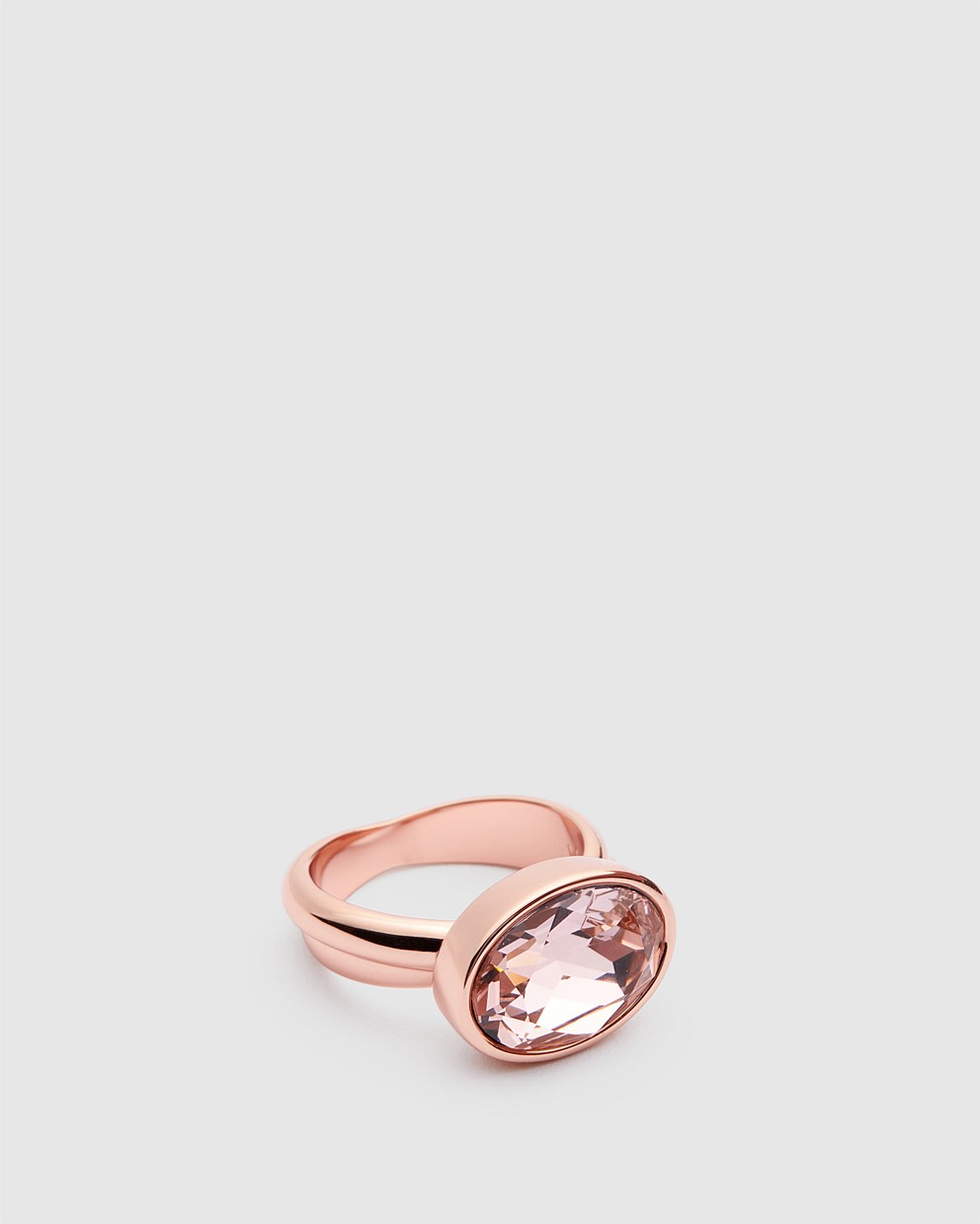 Pancake twinkle crystal ring - Rings | Mimco