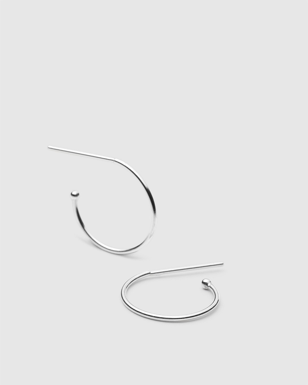 Era Sterling Silver Hoop Earrings