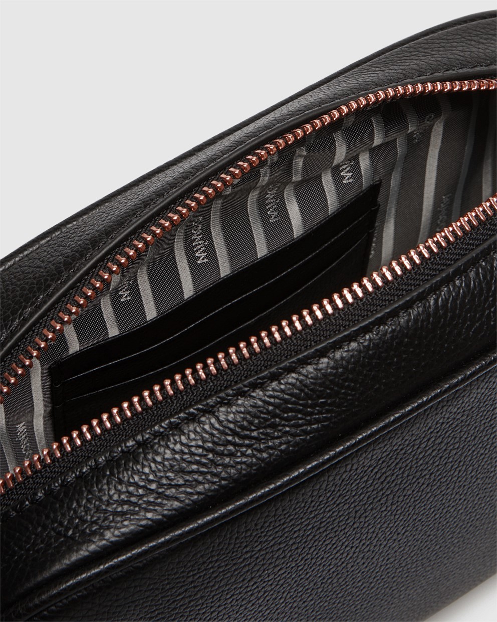 Black Rose Gold MimMazing Crossbody Bag Crossbody Bags Mimco