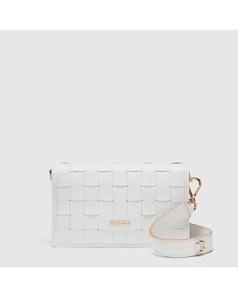 White Believer Wallet Cross Body Bag Crossbody Bags Mimco
