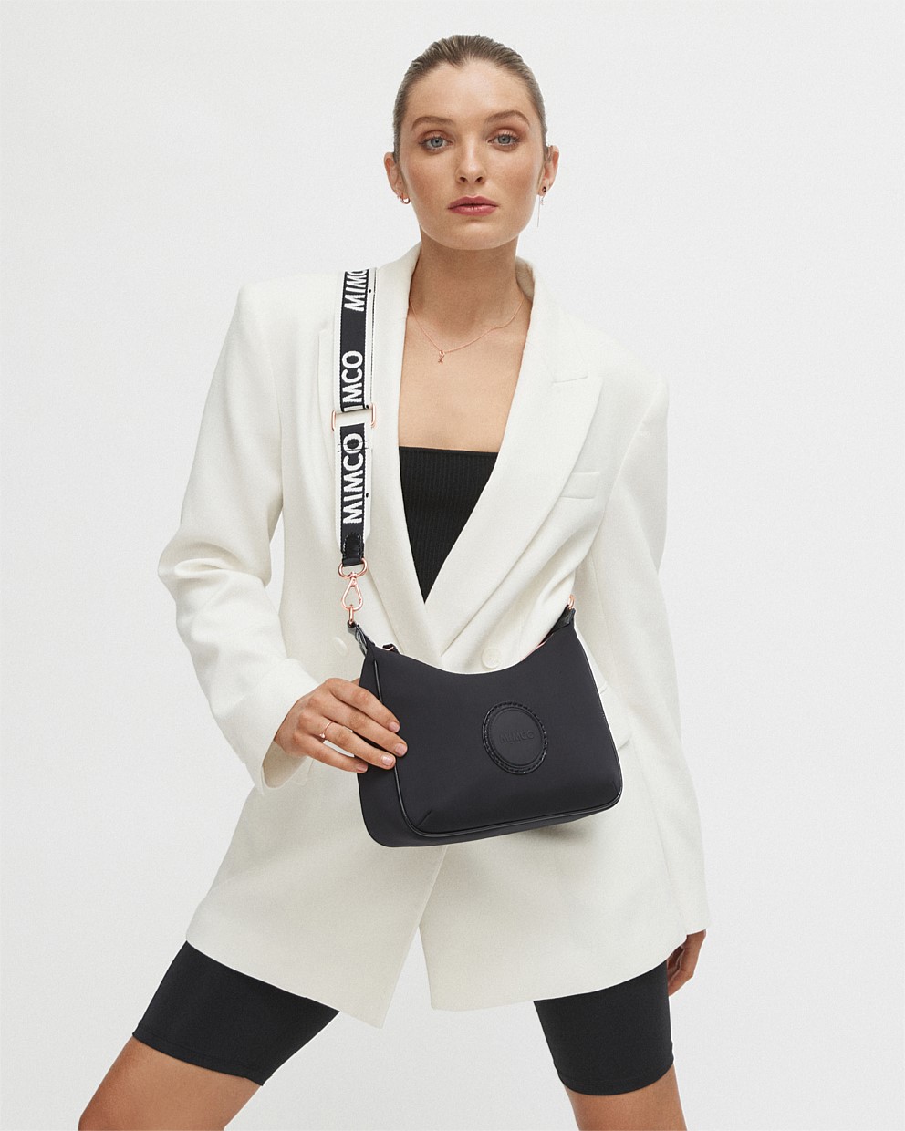 Serenity Crescent Crossbody Bag