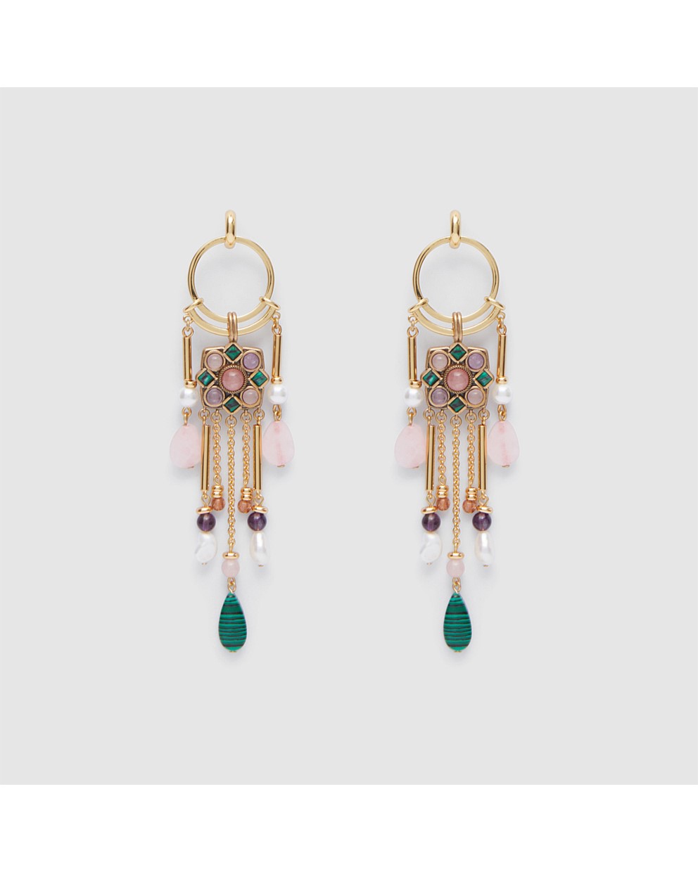 Ankara Statement Earrings