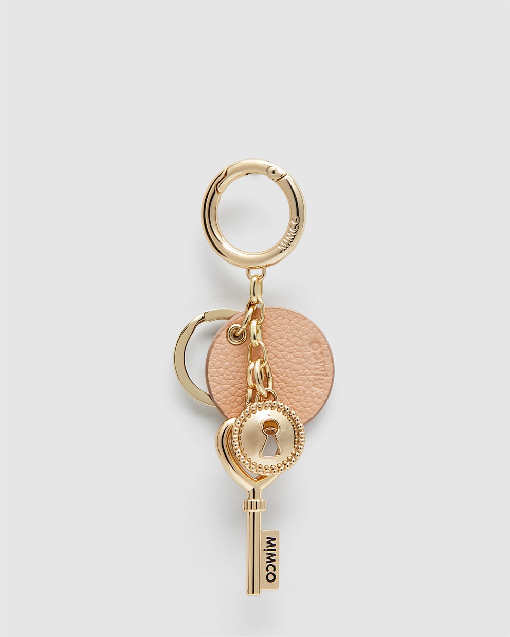 Key To Mim Heart Keyring