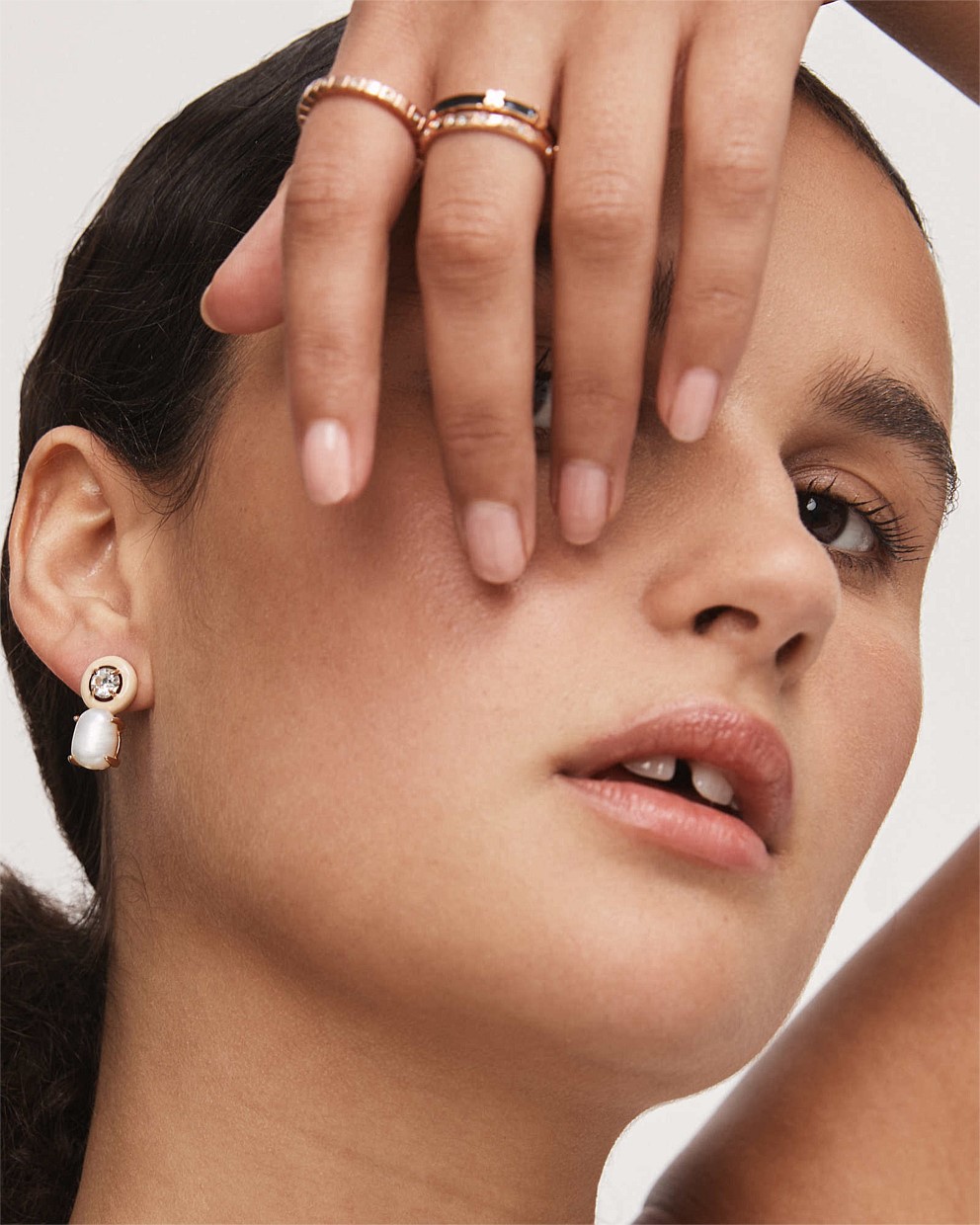 Piazza Pearl Stud Earrings
