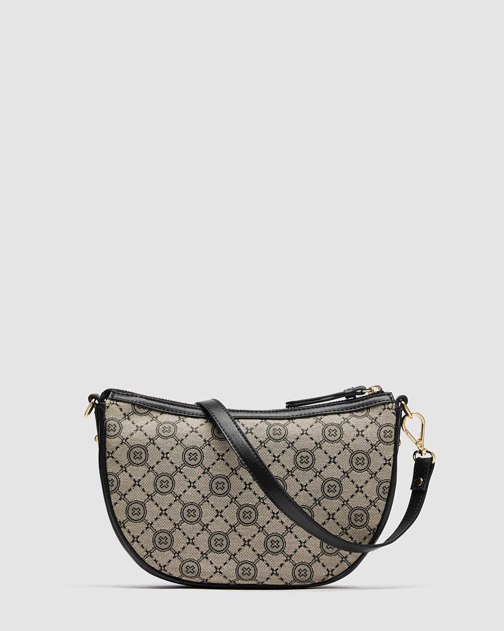 Mim-Gram Crescent Crossbody Bag