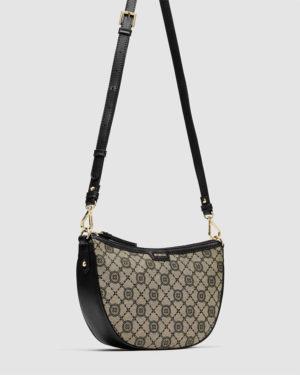 Mim-Gram Crescent Crossbody Bag