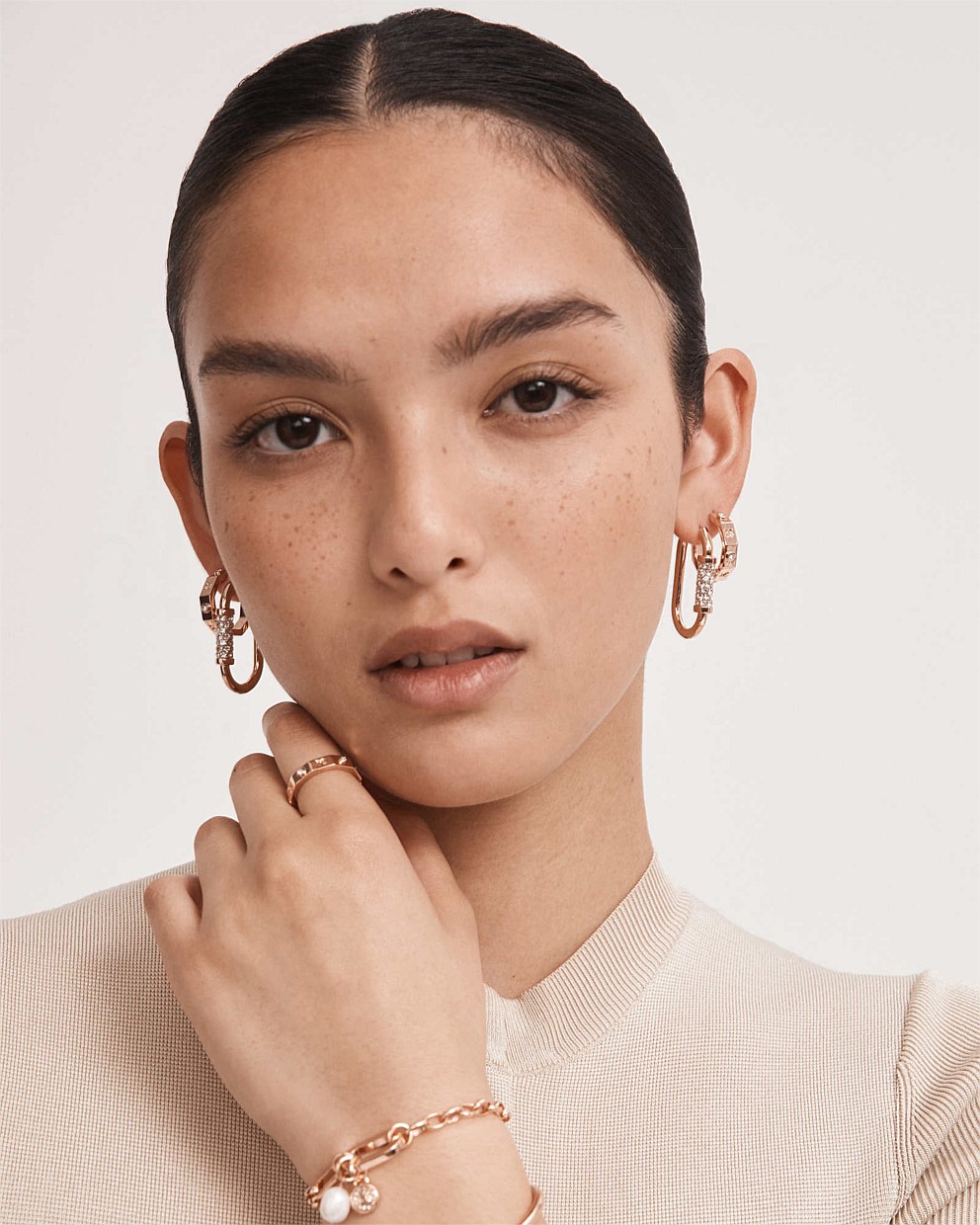 Echo Hoop Earrings