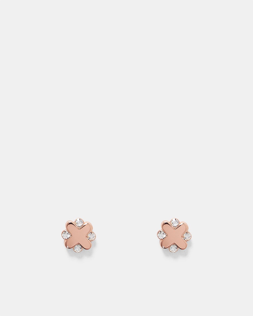 Supermicra Halo Stud Earrings