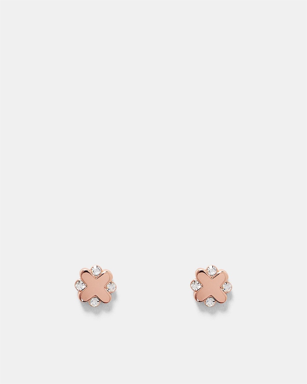 Supermicra Halo Stud Earrings