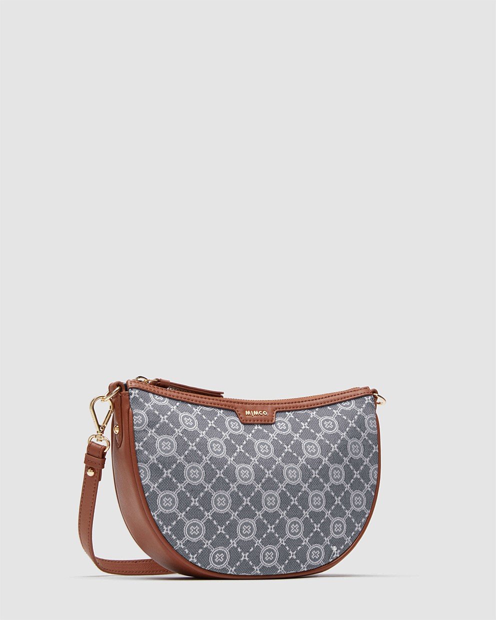 Mim-Gram Crescent Crossbody Bag