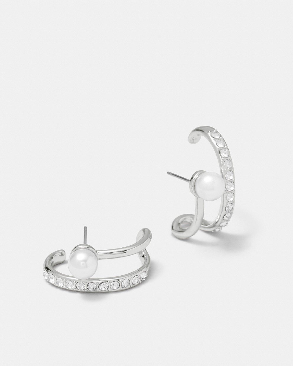 Rebound Double Hoop Earrings