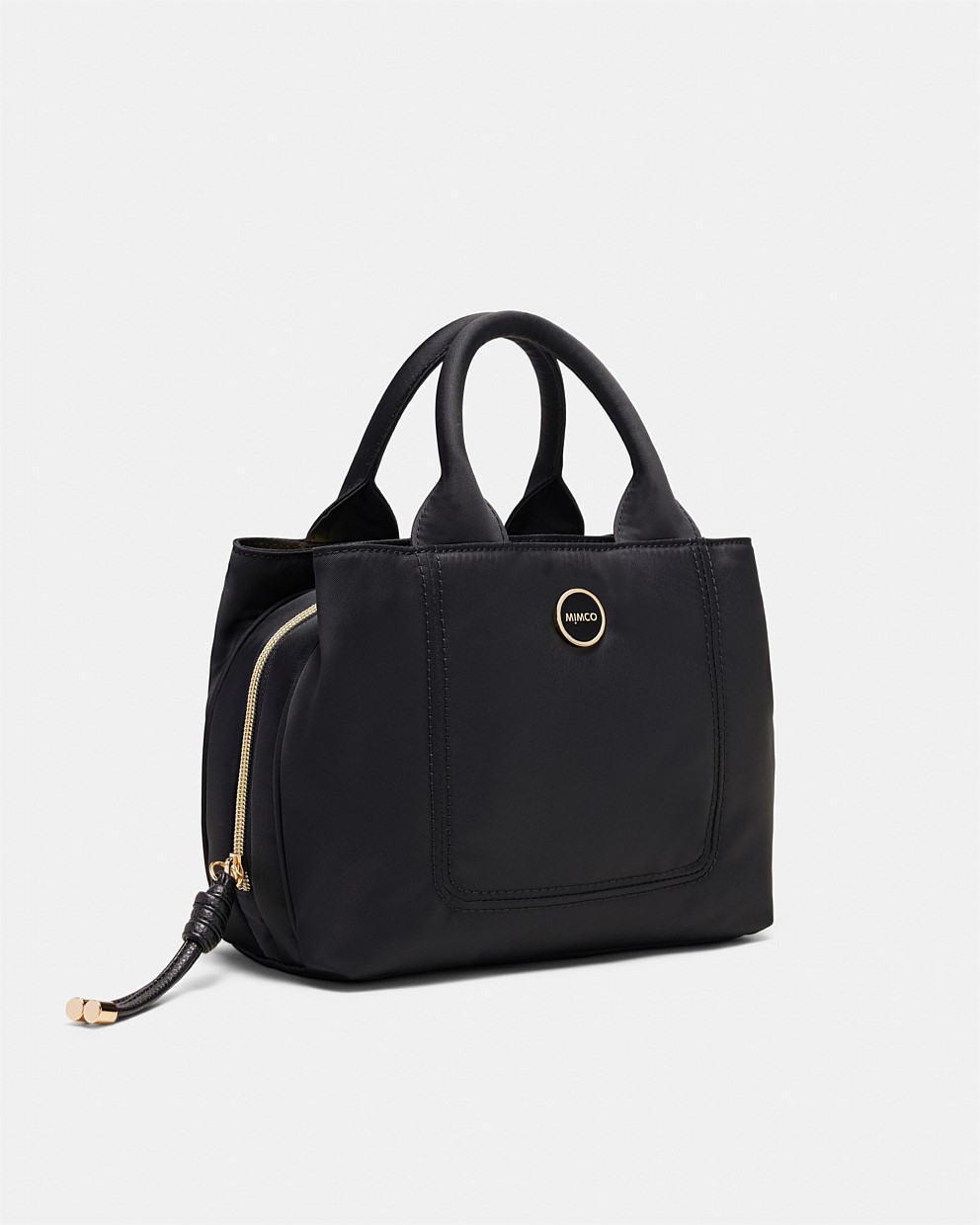 Black Light Gold Nextalgia Mini Tote Bag - Bags | Mimco