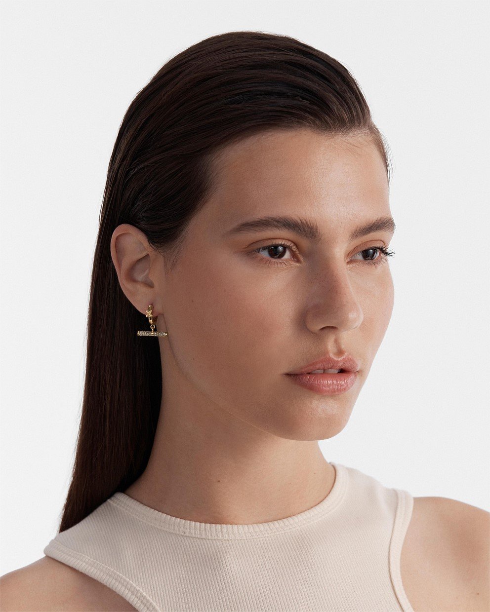 Epoch Charm Hoop Earrings