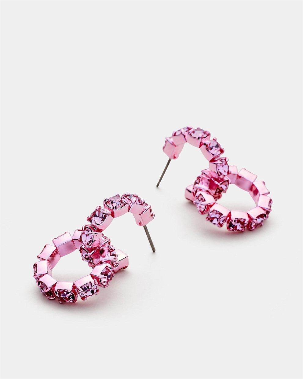 Glitter Hoop Earrings