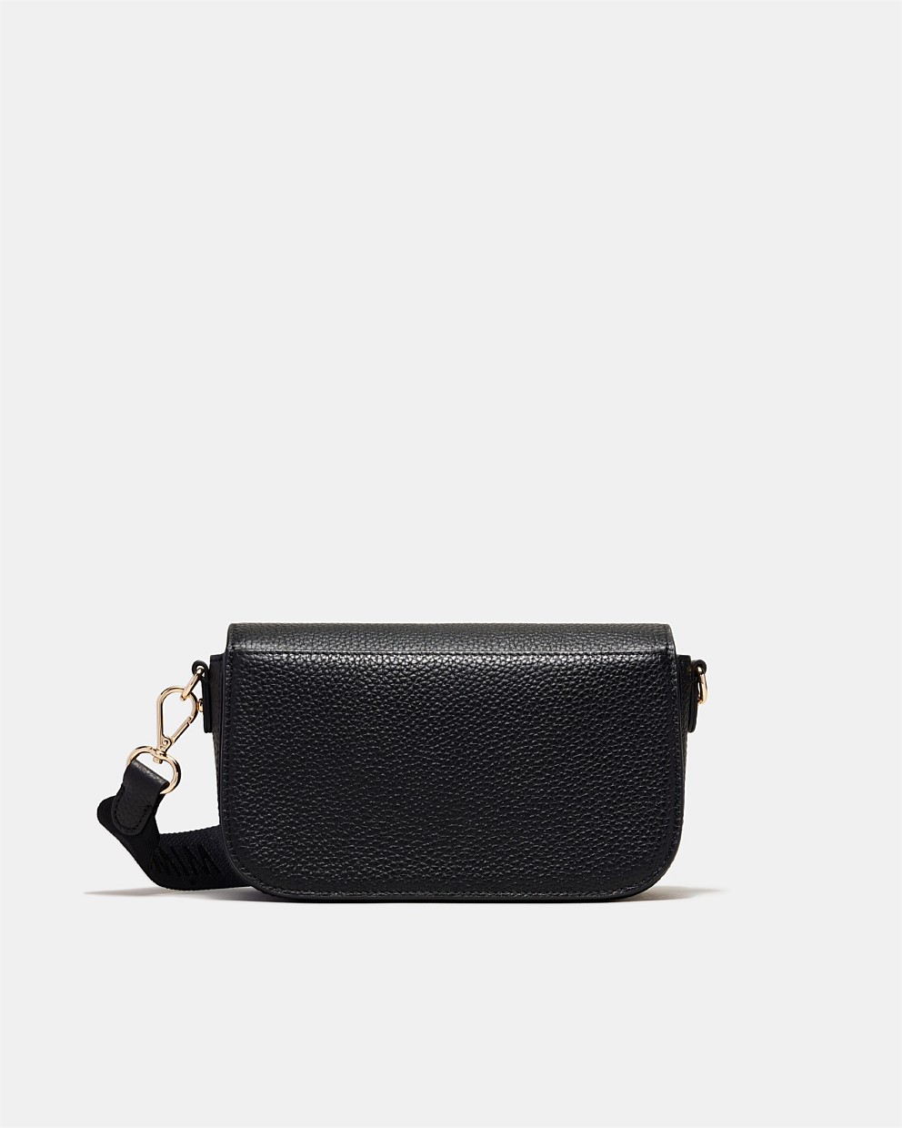 Black Light Gold Jett Concertina Crossbody Bag - Crossbody Bags | Mimco