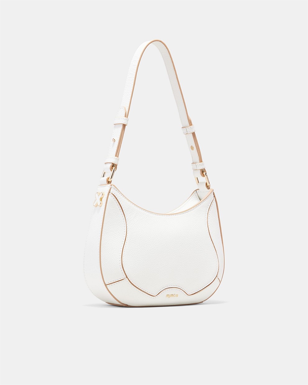 White Betsy Shoulder Bag Shoulder Bags Mimco