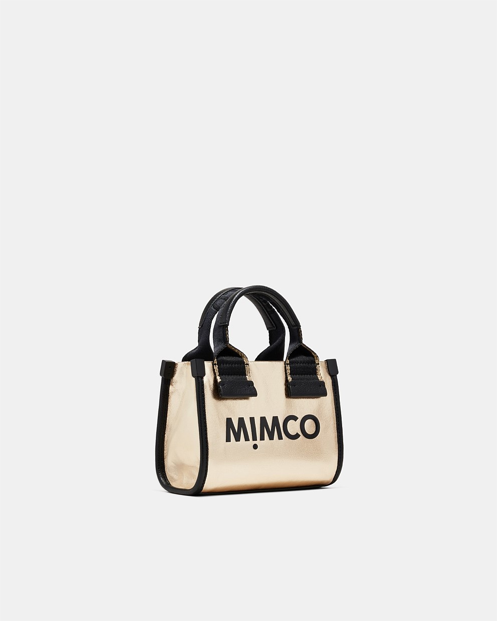 Light Gold Patch Micro Tote Bag - Bags | Mimco