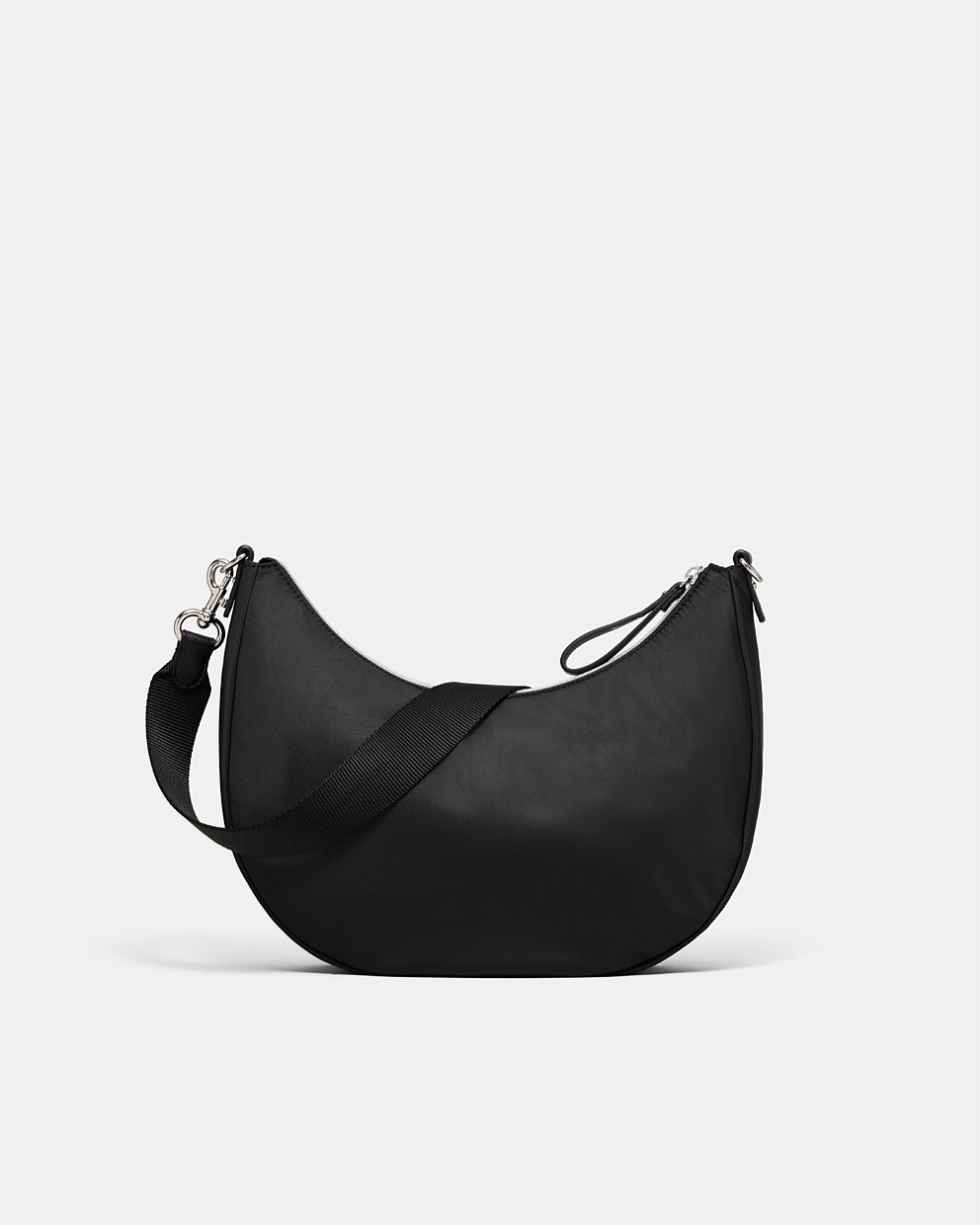 Black Silver Elements Crossbody Bag - Bags | Mimco