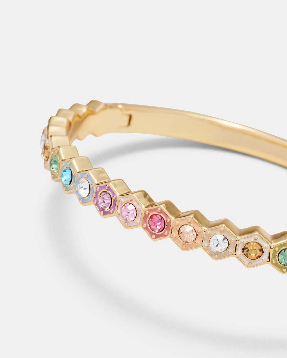 Multicolour Armonia Bangle - Gold Bracelets & Bangles | Mimco
