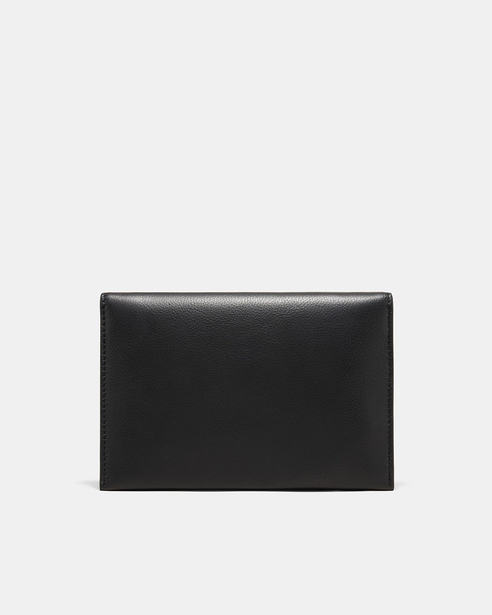 Black Gunmetal Drift Medium Envelope Pouch - Black Wallets & Pouches ...