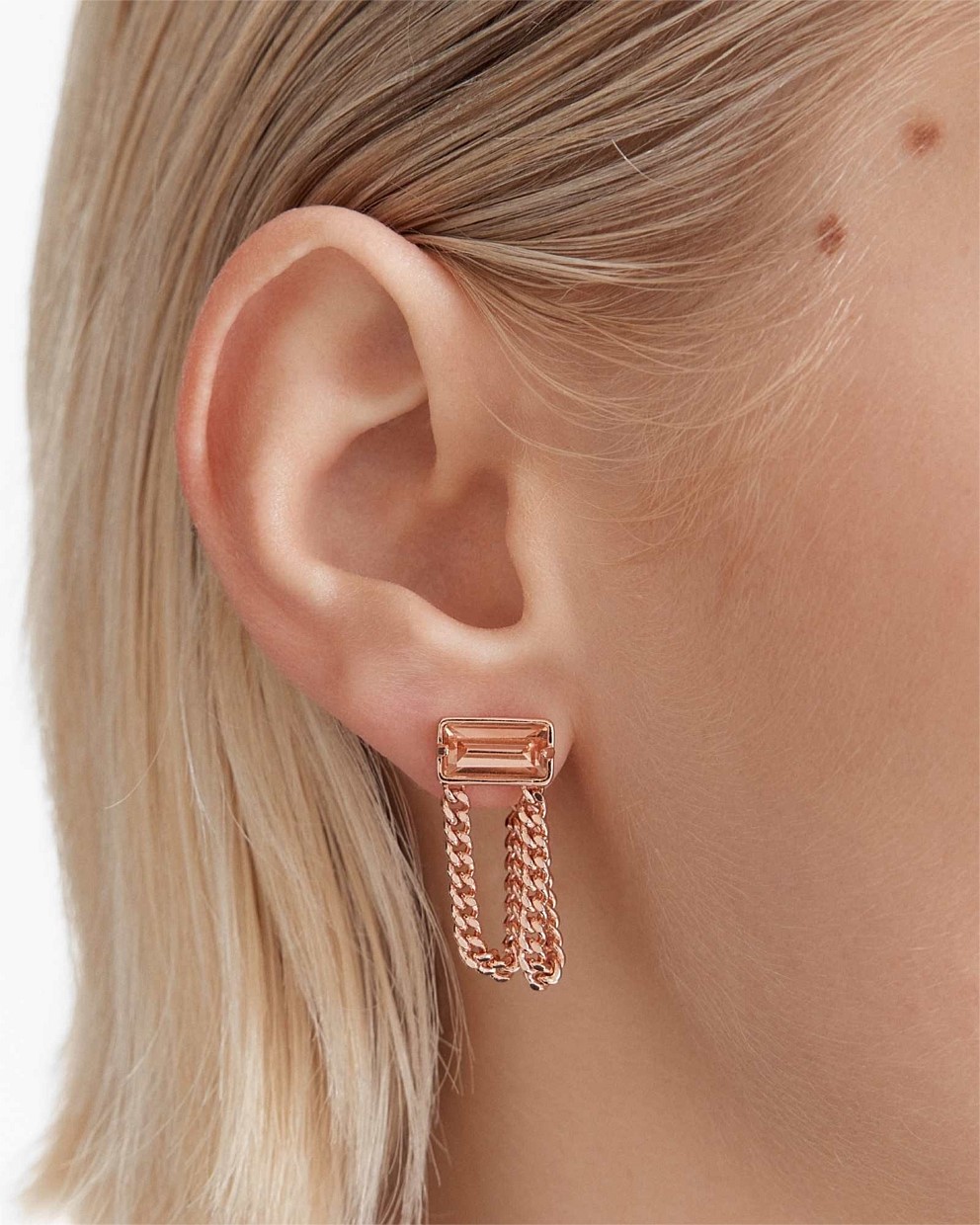 Descent Chain Earrings