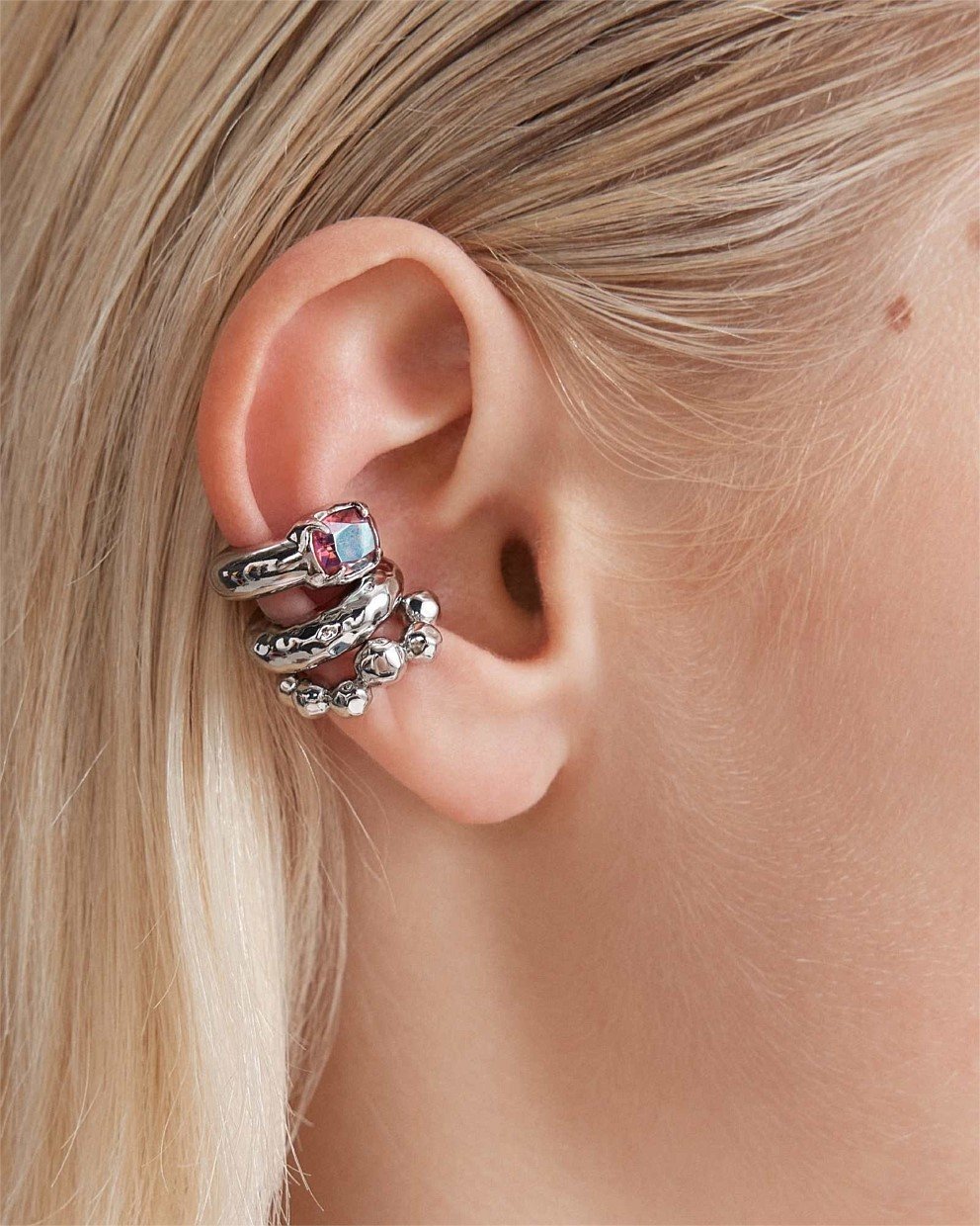 Reflective Ear Cuff Set