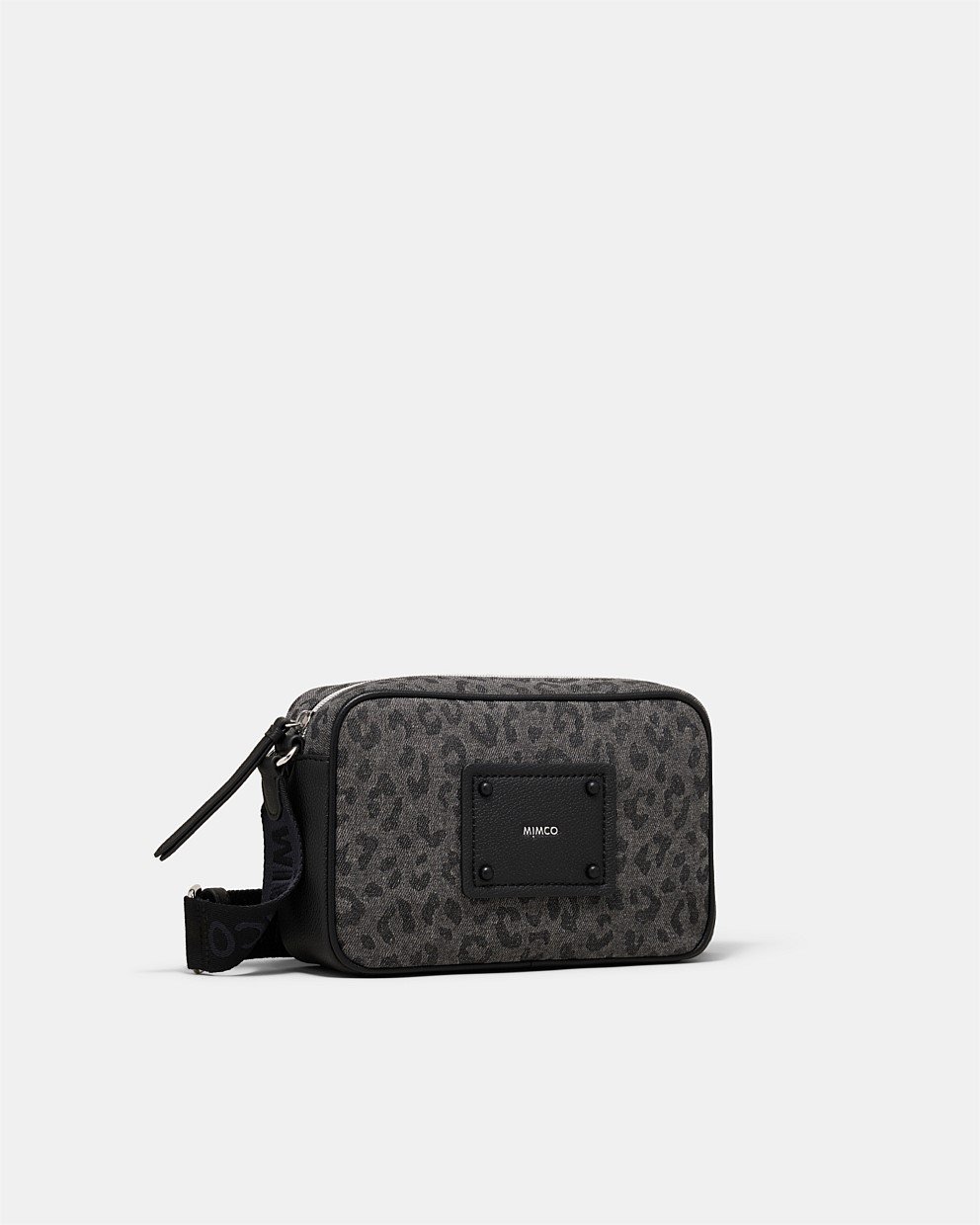 Black Leopard Brunswick Crossbody Bag - Crossbody Bags | Mimco