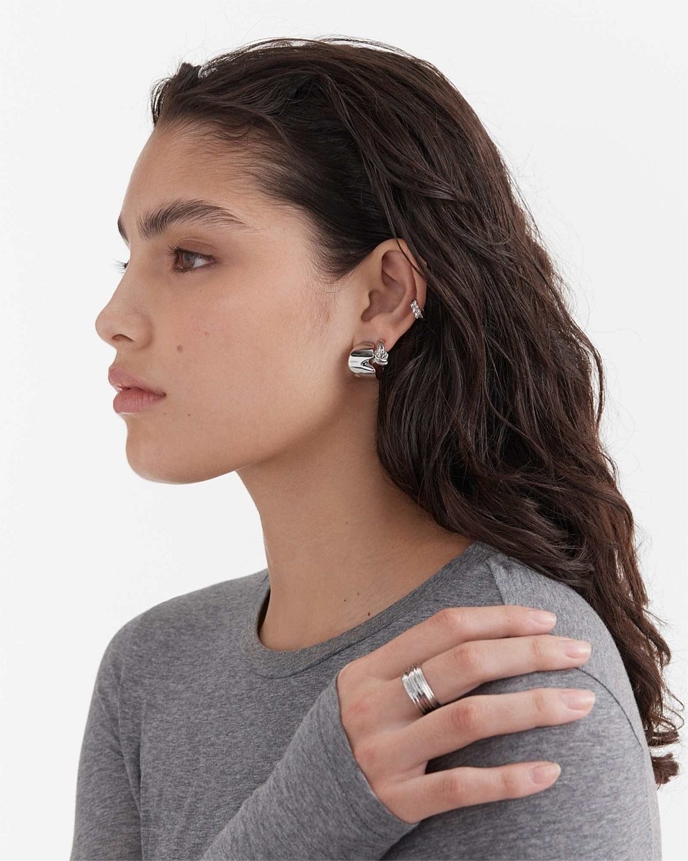 Knot Me Micro Hoop Earrings