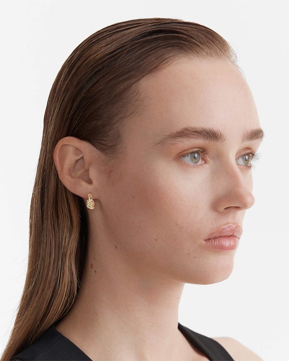 Knot Me Micro Hoop Earrings