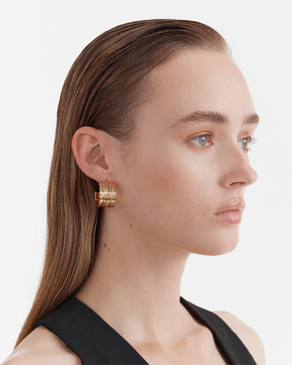 Bassline Hoop Earrings