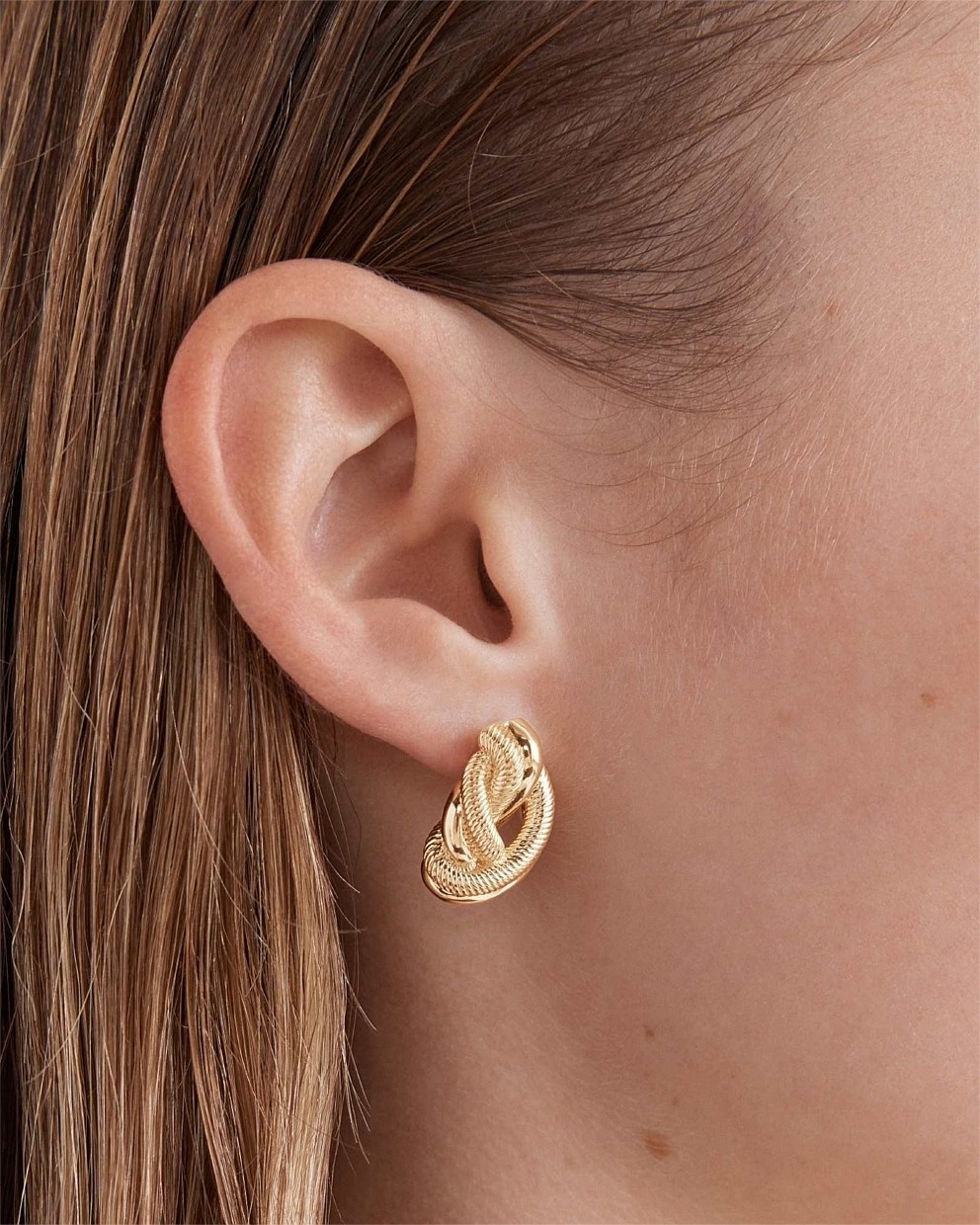 Knot Me Large Stud Earrings