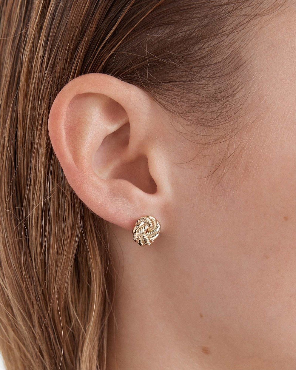 Knot Me Micro Stud Earrings