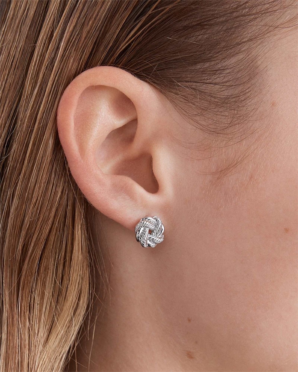 Knot Me Micro Stud Earrings