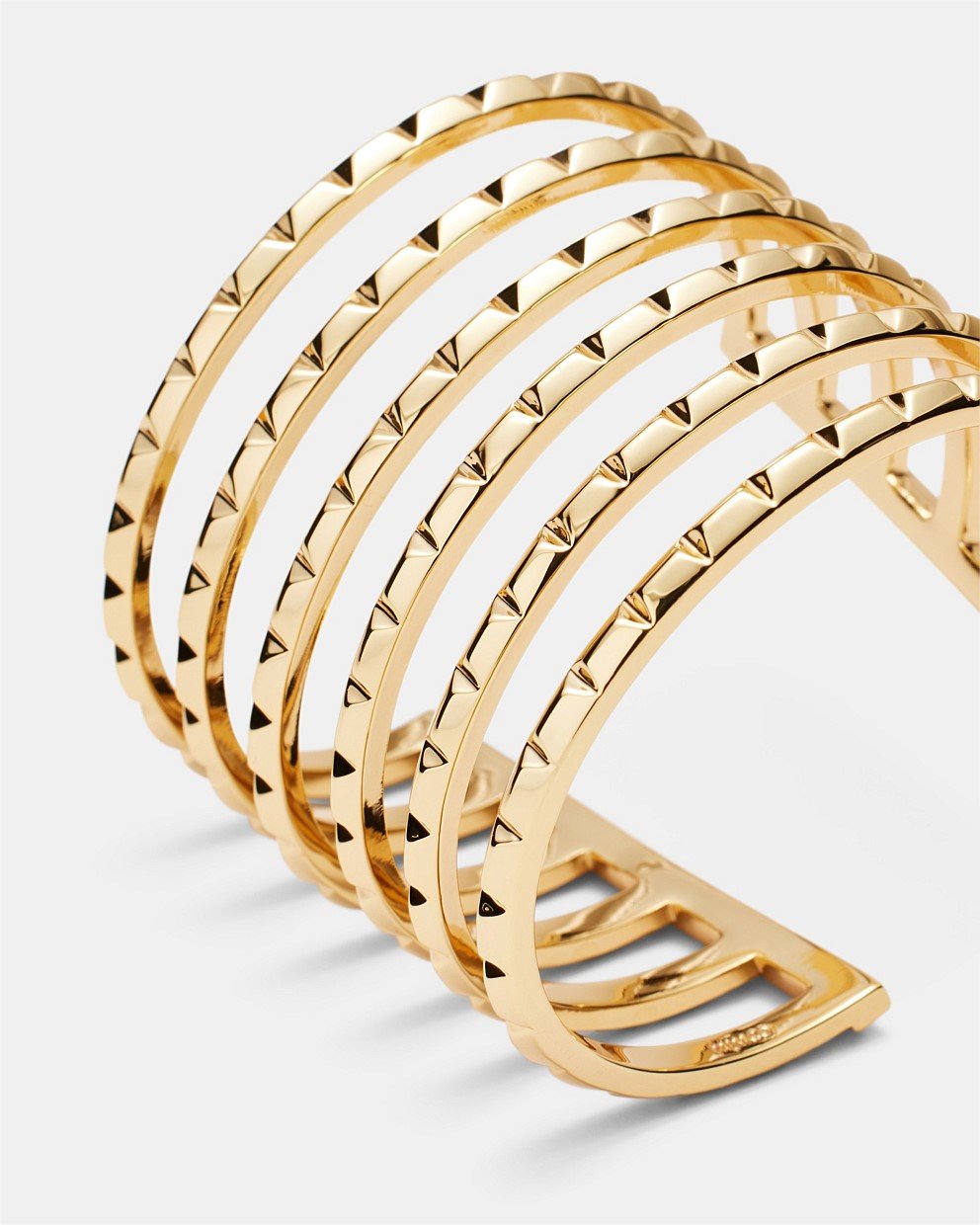 Slay To The Rhythm Wide Cuff Bracelet