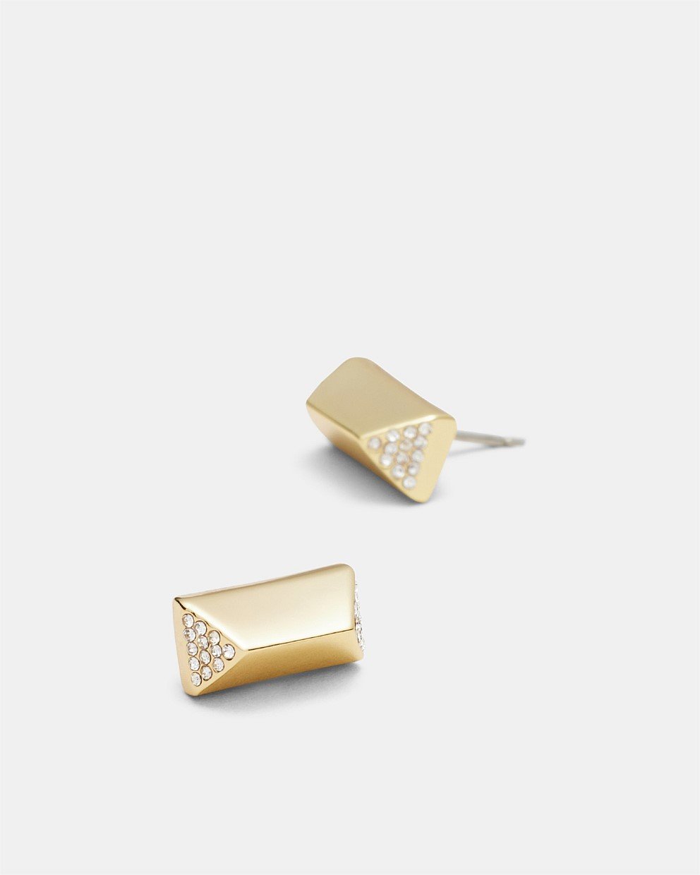 Slay To The Rhythm Pave Stud Earrings