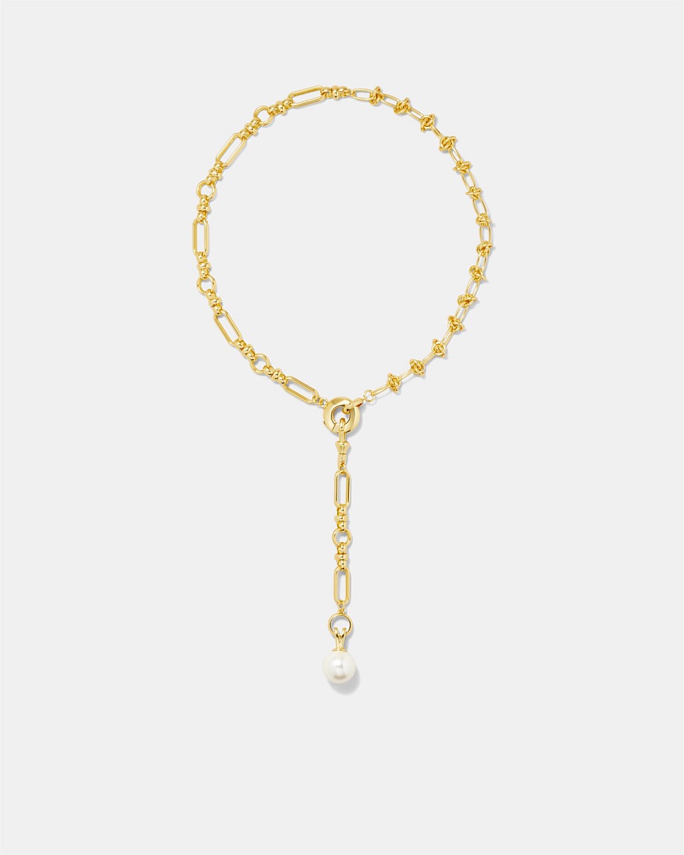 Cadence Pearl Omega Choker Necklace